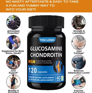 Compresse di MSM Glucosamina Condroitina Ausreson OEM per la Salute di Articolazioni e Ossa, Collagene, Vitamina Halal - Product Image 2