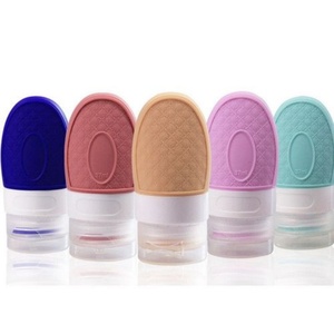 Portable Travel Size Silicone Bottles Leak-Proof Reusable Skin Care Mini Camping Silicone Squeeze Bottle for Lotion Eye <b>Cream</b> - Product Image 2