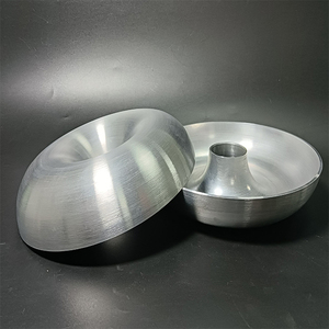 3 ''3 inch chất lượng cao bán buôn tùy chỉnh nửa Donut kim loại quay phần nhôm tấm thép không gỉ chế tạo kim loại - Product Image 6