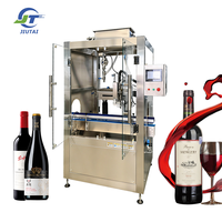Machine de remplissage automatique à pression négative pour spiritueux rouges, vin, whisky, vodka, eau, liquides, pour bouteilles en verre et en plastique