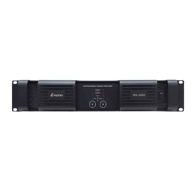 FP5000 Professional Audio Amplifier 2 X 1500W 2 Channels for Meeting Bar KTV Disco DJ Events Big Power Metal Shell