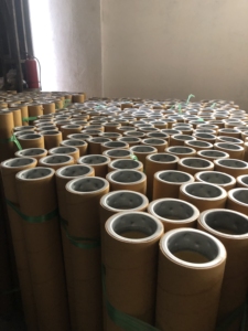 Tubo de Papel Resistente de Primera Calidad con Tapones Metálicos, Cilindro de Cartón de Pared Gruesa para Enrollar Telas, Suministro Internacional - Product Image 3