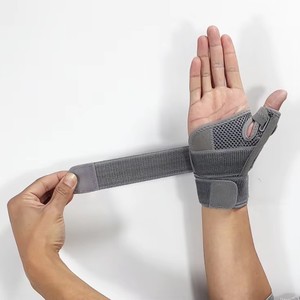 Attelle de poignet de sécurité sportive avec protection du <span class=keywords><strong>pouce</strong></span> pour le syndrome du canal carpien, l'arthrite, la tendinite, les entorses et la protection des mains en salle de sport - Product Image 4