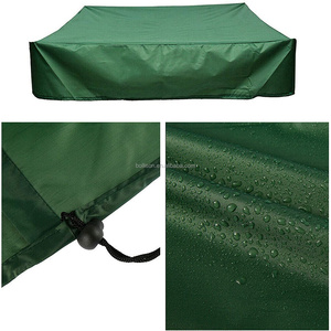 Housse de meuble de jardin <span class=keywords><strong>pas</strong></span> <span class=keywords><strong>cher</strong></span>, couverture de <span class=keywords><strong>bac</strong></span> à <span class=keywords><strong>sable</strong></span> avec cordon de serrage, imperméable à l'eau, anti-poussière, couverture d'extérieur de jardin - Product Image 6