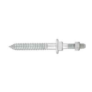 Tornillo de suspensión de cable Quan Pham B de alta calidad galvanizado según ASTM A-153, cuerpo de tuerca-ajustador forjado de 5/8" de diámetro - Product Image 3