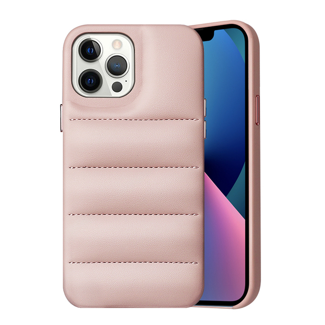 Custom Soft Phone Cover Luxury Cell Mobile Puff Phone case for iphone 14 15