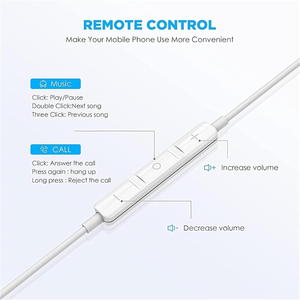 ลดกระหน่ำหูฟังชนิด C หูฟังแบบมีสายพร้อมไมค์และรีโมทคอนโทรลตัดเสียงรบกวนสำหรับ <span class=keywords><strong>iPhone</strong></span> 16/15 <span class=keywords><strong>Pro</strong></span> Max PLUS - Product Image 3