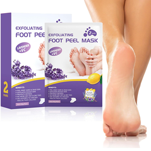 Mascarilla Exfoliante para Pies con Lavanda y Vitamina C, 40g, Previene la Resequedad, Suaviza la Cutícula, Venta al Por Mayor - Product Image 1