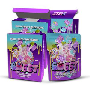 ถุงฟอยล์แบบตั้งได้สำหรับเด็กลูกอมกล่องกระดาษลูกฟูกขนาด3.5กรัมกล่องกระดาษพกพาพิมพ์ลายตามสั่งสำหรับเก็บวุ้นน้ำตาล - Product Image 3