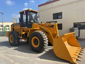 Hot Sale Liugong Used Earth Moving Machine CLG856 Original Secondhand Wheel Loader CLG856 In Yard For Sale