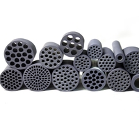 Nouvelle membrane céramique en nid d'abeille pour microfiltration inorganique, tube de filtration d'eau, membrane céramique pour purification