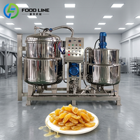 Machine de cuisson de sirop de fruits concentré, machine de cuisson de sirop, petite machine de cuisson de sirop