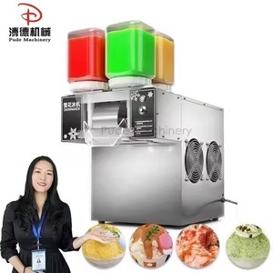 2025 nóng của nhà sản xuất máy nước đá 4 hương vị bán buôn đơn vị máy đông lạnh băng giá thấp thương mại - Product Image 1