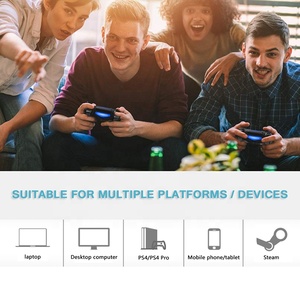 Không dây PLC điều khiển BT video rung Gamepad cần điều khiển Bộ điều khiển cho PlayStation <span class=keywords><strong>4</strong></span> cho <span class=keywords><strong>PS4</strong></span> Trò chơi giao diện điều khiển - Product Image 6