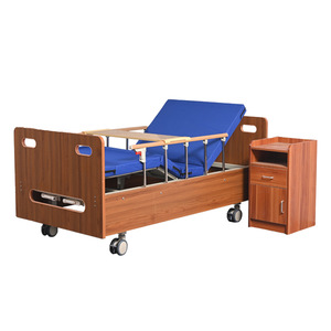 Takusei <b>Wooden</b> Nursing <b>Bed</b> 200*90*50 Manual For Elderly And Paralyzed Patients Hospital <b>Bed</b> - Product Image 2