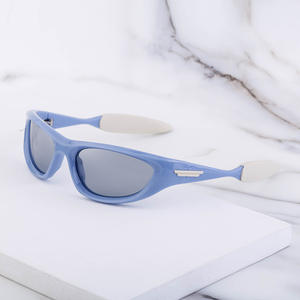 Lunettes de soleil sport polarisées vert fluorescent Og-5012P, coupe-vent, protection UV400, pour le cyclisme et les activités de plein air - Product Image 5