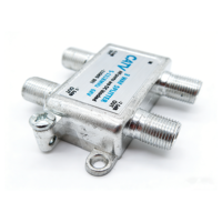 Connecteur CATV F, répartiteur coaxial 2/3/4 voies, répartiteur 3 voies pour télécommunications, marque Hondao, garantie 1 an