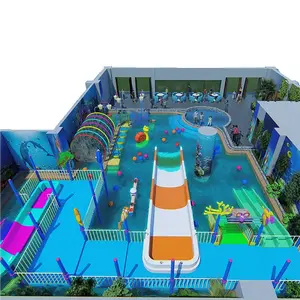 Outdoor Aqua park Design Water Park Plan for new project