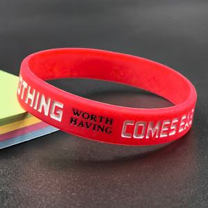 Pulseras de Plástico Planas Impresas Personalizadas, Técnica de Serigrafía y Grabado, Regalos Promocionales Ecológicos (Personalizadas) - Product Image 4