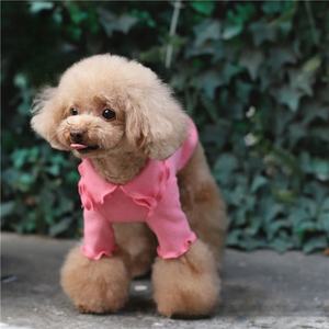 Katoenen Verdikte Huisdier Herfst Winter Basis Shirt Warm Puppy Shirt Hondenkleding - Product Image 3