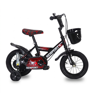 Vélo pour enfants <span class=keywords><strong>Spiderman</strong></span> 18'' 16'' en acier, simple vitesse, pour garçons et filles, certifié CE, avec roues stabilisatrices, cadre souple - Product Image 1