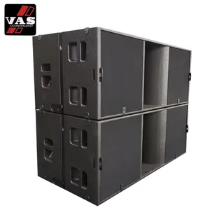 Haut-parleur dj KS218 double subwoofer de 18 pouces Subwoofer de référence haute performance