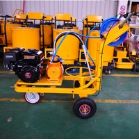 Machine de marquage routier à pulvérisation à froid, haute adaptabilité, compatible avec différents matériaux de peinture pour le marquage des surfaces routières