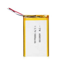 Top qualität Wiederaufladbare 6060100 <span class=keywords><strong>3</strong></span>,7 v 5000 mah Lithium-Polymer Lipo Batterie - Product Image 1