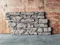 Panel Dinding Batu PU 3D Bersertifikat CE Tahan Api Tahan Air Ringan Ramah Lingkungan Modern Lembaran Batu Buatan untuk Dalam dan Luar Ruangan