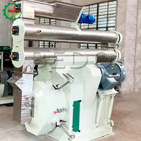 Meilleur prix CE 5-10 t/h Moulin complet Usine de fabrication de granulés de poulet de volaille Ligne de production de granulés d'aliments pour animaux entièrement automatisée