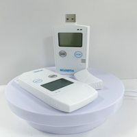 Potmagic M100, Registrador de Temperatura USB Multiusos con Pantalla LCD, Informe en PDF, 32000 Puntos
