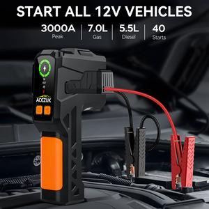 2025 новейшее Компактное пусковое устройство 4 в 1 12 В для аварийного автомобиля, многофункциональное электрическое пусковое устройство 1000a с воздуходувкой - Product Image 2