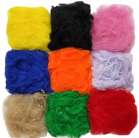 Fibre de Polyester de remplissage, prix de gros en chine, fibres dissimilées en Polyester recyclé pour le remplissage d'oreillers et de canapés