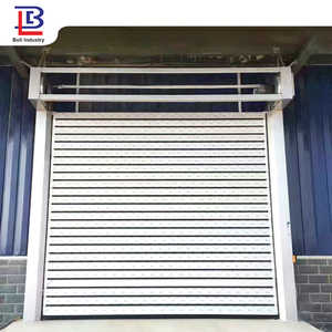 <span class=keywords><strong>Puerta</strong></span> de <span class=keywords><strong>garaje</strong></span> de alta velocidad a prueba de viento antirrobo fuerte aluminio Turbo espiral Servomotor apertura rápida <span class=keywords><strong>puerta</strong></span> de <span class=keywords><strong>garaje</strong></span> para el hogar - Product Image 3