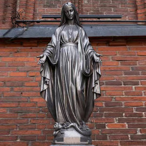 BLVE Iglesia al aire libre Decorativo Tamaño real Escultura religiosa Latón Bronce San Pedro Estatuas para la venta - Product Image 5