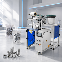 Machine de comptage automatique multi-bols à vis PLC pour l'alimentation, le mobilier, la quincaillerie, les fixations, les écrous, les boulons, les rondelles (sacs en plastique)