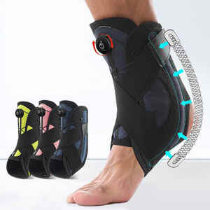 समायोज्य संपीड़न टखनों का समर्थन ब्रेस नॉब नए अर्ध-कठोर टखने के स्टेबलाइजर पौधे फासीइटिस टेन्टोनाइटिस टखना स्प्रिंट - Product Image 1