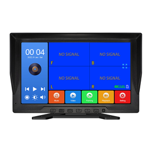 מערכת מסך Finr Touch Carplay עם תאורת RGB, מצלמת רוורס, נגן CD, מסך IPS, אחריות לשנה, מתאים לרכבים גדולים/סמי-טריילרים - Product Image 6