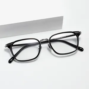 Benyi New Fashion Style Square Optical Frames Famous Brand Handmade Anti Blue Frame Glasses Eyewear