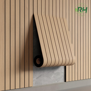 Pannelli Acustici in Legno Moderni - Pannelli Fonoassorbenti Ecologici per Camera da Letto, Soggiorno e Uso Esterno - Product Image 4