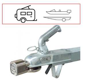 YH1688 Verrou universel pour attelage de <span class=keywords><strong>remorque</strong></span> en fonte résistant aux intempéries Verrou de coupleur <span class=keywords><strong>automobile</strong></span> avec clés pour remorques de 1-7/8\" 2\" 2-5/16\" - Product Image 5