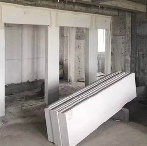 Cho nhà máy giá <span class=keywords><strong>AAC</strong></span> bảng tường thạch cao Rắn nhẹ và bảng bê tông khí với dây đánh dấu thiết kế hiện đại - Product Image 3