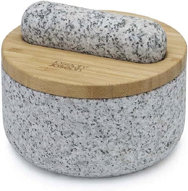 Natural Granite Mortar and Pestle with