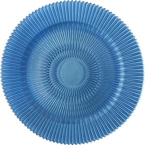 Assiette de présentation en verre bleue, dorée, argentée, rouge, modèle 2020, prix usine - Product Image 1