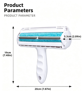 Brosse à rouleau anti-poils pour animaux de compagnie, vente en gros d'usine, design simple, emballée en plastique dans un sac OPP - Product Image 2