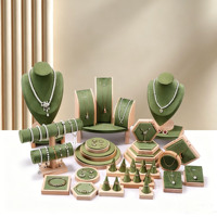 Groothandel JUNSEN Sieraden Presentatie Stands Mannequin Halsketting Rekken Ring Presentatie Schalen Armbandhouders Ornamenten
