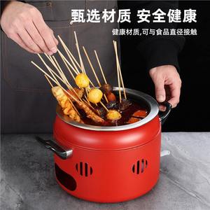 Mini Hot Pot Skewer Set 1L Gas Powered Commercial Cooking Equipment Easy Cleaning Biofuel Compatible Outdoor Use - Product Image 5