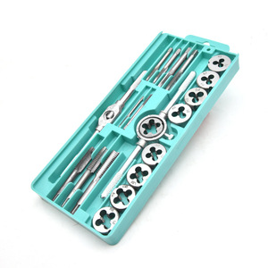 ZHCY Tap And Die Set Steel Manual Threading <b>Tools</b> For Mechanical Repair With Hard Case - Product Image 4