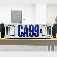 Amplificateur de puissance professionnel double canal KFKD CA Series 3U 1800W, amplificateur audio fiable pour événements commerciaux et scènes de DJ mobiles