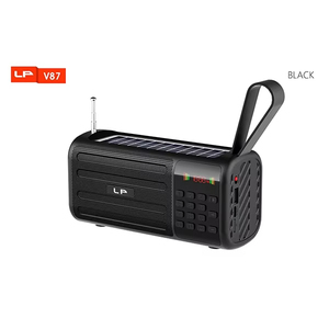Trung Quốc Nhà máy năng lượng mặt trời loa LP-V87 8 Wát không dây mini loa 1200mAh giá rẻ giá BT Loa - Product Image 1